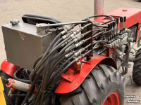 Smalspoor tractor Schanzlin 300A met kluitrooier