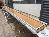 Transportband  10200X550 TRANSPORTBAND VLAKKE BAND FLAT BELT CONVEYOR BELT FLACHBAND FÖRDERBAND