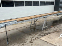 Transportband  10200X550 TRANSPORTBAND VLAKKE BAND FLAT BELT CONVEYOR BELT FLACHBAND FÖRDERBAND