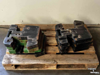 Frontgewichten John Deere frontgewicht gietstaal 40kg - 8 stuks