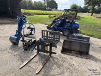 Shovel / Wiellader / Kniklader MultiOne K5.3 minishovel telelader inclusief aanboudelen!
