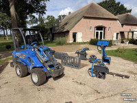 Shovel / Wiellader / Kniklader MultiOne K5.3 minishovel telelader inclusief aanboudelen!