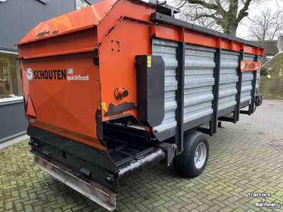 Voerverdeelwagen  / Voerdoseerwagen Schouten Schouten VDW 150 Voerwagen