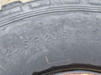 Wielen, Banden, Velgen & Afstandsringen Michelin 525/65R20.5 Michelin XS op 10 gaats velg 20.5R20.5