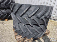 Wielen, Banden, Velgen & Afstandsringen Trelleborg 540/65R34  75% + 440/65R24 75%