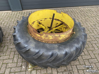Wielen, Banden, Velgen & Afstandsringen John Deere Set dubbellucht 16,9R38 draaispindel