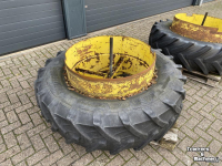 Wielen, Banden, Velgen & Afstandsringen John Deere Set dubbellucht 16,9R38 draaispindel