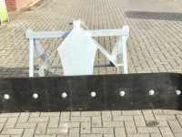 Mestschuif S&H Rubberschuif 3 m / Modderschuif / Wegenschuif