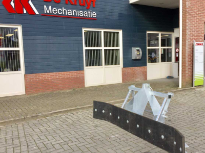 Mestschuif S&H Rubberschuif 3 m / Modderschuif / Wegenschuif