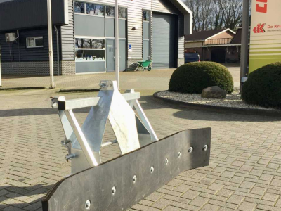 Mestschuif S&H Rubberschuif 3 m / Modderschuif / Wegenschuif