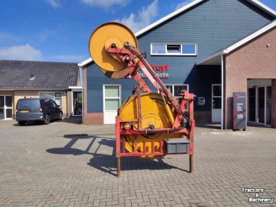 Mestsleepslang-systeem Schouten Cobra DH190 dubbel slanghaspel