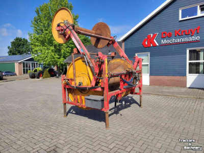 Mestsleepslang-systeem Schouten Cobra DH190 dubbel slanghaspel