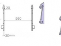 Overige aanbouwdelen en toebehoren Qmac Aanlashaken STANDAARD voor VOLVO L 50/60/70/90 