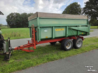 Kipper / Kiepwagen / Landbouwkipper Agromet 7 tons Agromet T041 kipper zgan