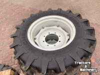 Wielen, Banden, Velgen & Afstandsringen Michelin 13,6 R24 verstelbare velg (nieuw)