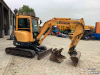 Mini-graver / Mini-graafmachine Hyundai R35Z-9 minigraver