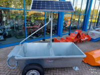 Water drinkbak - zonne energie Qmac  ZONNEDRINKBAK 900 L - GV