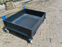 Overige inschuurmachines en toebehoren KMK Stof opvangbak tbv borstelmachine 80cm.