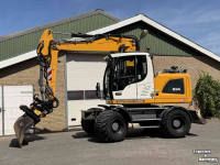 Bandenkraan / Graafmachine op wielen Liebherr A914 met Draaikantelstuk STAGE 5