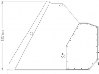 Bietensnijder Qmac Bietensnijbak / Bietensnijbak 2.40 mtr - 2050 ltr