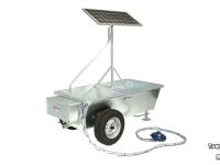 Water drinkbak - zonne energie Qmac Zonnedrinkbak / Drinkwaterbak / Veedrinkbak 900 LITER 100 WATT op zonne energie