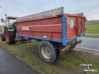 Kipper / Kiepwagen / Landbouwkipper Legrand 5T kipper hoge kleppen en deuren