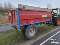 Kipper / Kiepwagen / Landbouwkipper Legrand 5T kipper hoge kleppen en deuren