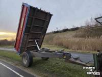 Kipper / Kiepwagen / Landbouwkipper Legrand 5T kipper hoge kleppen en deuren