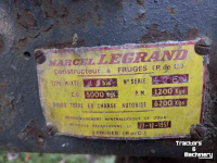 Kipper / Kiepwagen / Landbouwkipper Legrand 5T kipper hoge kleppen en deuren