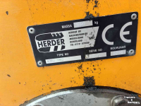 Maaiarm met klepelmaaier Herder Kmu 180