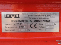 Mestverspreider / Stalmeststrooier Agromet Igamet NT255/3 stalmeststrooier mestverspreider ruige mest strooier