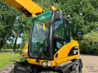 Bandenkraan / Graafmachine op wielen Caterpillar m313d Mobiele kraan