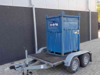 Brandstoftank / Vloeistoftank  Brandstof tank met onderstel