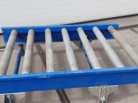 Transportband Verbruggen Pallet rollenband rollenbaan rollerbelt roller conveyor rollenbahnen