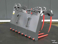 Mestgrijpers Hofstede Compact mini mestgrijper vork bak MTS met bovenklem lichtgewicht