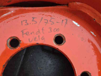 Wielen, Banden, Velgen & Afstandsringen Fendt 13.5/75-17, 17" velg, origineel Fendt 300 LS
