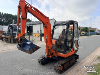 Mini-graver / Mini-graafmachine Hitachi ex 22