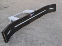 Rubberschuif Qmac RSL300 Z Verzwaarde rubberschuif SHOVEL uitvoering Erfschuif / Modderschuif / Mestschuif / Sneeuwschuif