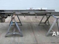 Transportband  2500X400 MM TRANSPORTBAND VLAKKE BAND FLAT BELT CONVEYOR BELT FLACHBAND FÖRDERBAND
