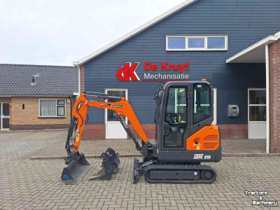 Mini-graver / Mini-graafmachine Doosan Develon DX19-7