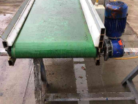 Transportband  2200X600 MM TRANSPORTBAND VLAKKE BAND FLAT BELT CONVEYOR BELT FLACHBAND FÖRDERBAND