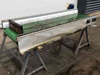 Transportband  2200X600 MM TRANSPORTBAND VLAKKE BAND FLAT BELT CONVEYOR BELT FLACHBAND FÖRDERBAND
