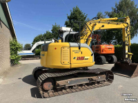 Rupskraan / Graafmachine op rupsen New Holland E115SR-1ES