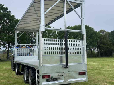 Vierwielige wagen / Landbouwwagen Heuvelmans Hefdakwagen 30 ton