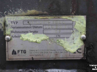 Bomenuitrijwagen  FTG Baltic Forest FB63T + FB90 bomenwagen bomenuitrijwagen bomenkraan met bomengrijper