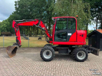 Bandenkraan / Graafmachine op wielen Terex TW70 Mobiele kraan