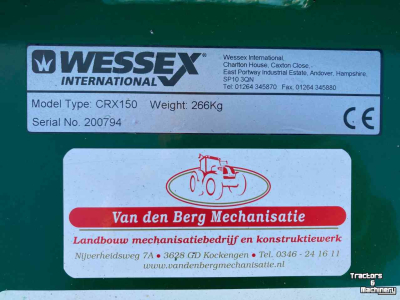 Cirkelmaaier  Wessex CRX 150