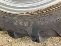 Wielen, Banden, Velgen & Afstandsringen BKT set cultuurwielen 32/46 inch met dubbellucht voor Case-IH MX