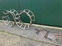 Wielen, Banden, Velgen & Afstandsringen BKT set cultuurwielen 32/46 inch met dubbellucht voor Case-IH MX