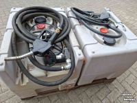Brandstoftank / Vloeistoftank Cemo 2x Cemo 200 liter mobiele dieseltank/dieselpomp